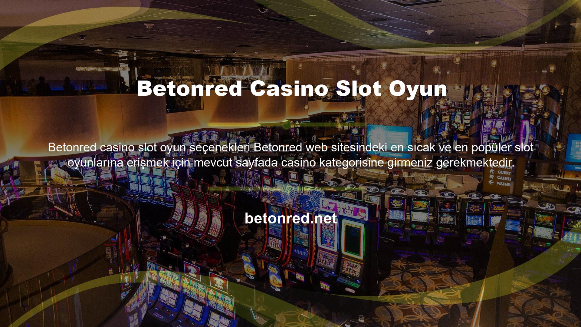 Betonred Casino Slot Oyun